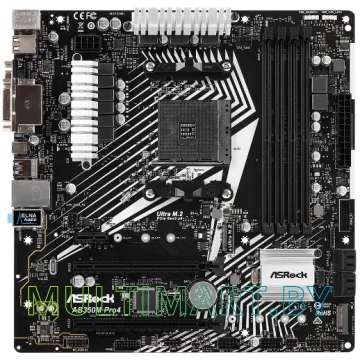 Материнская плата ASRock AB350M Pro4 R2.0